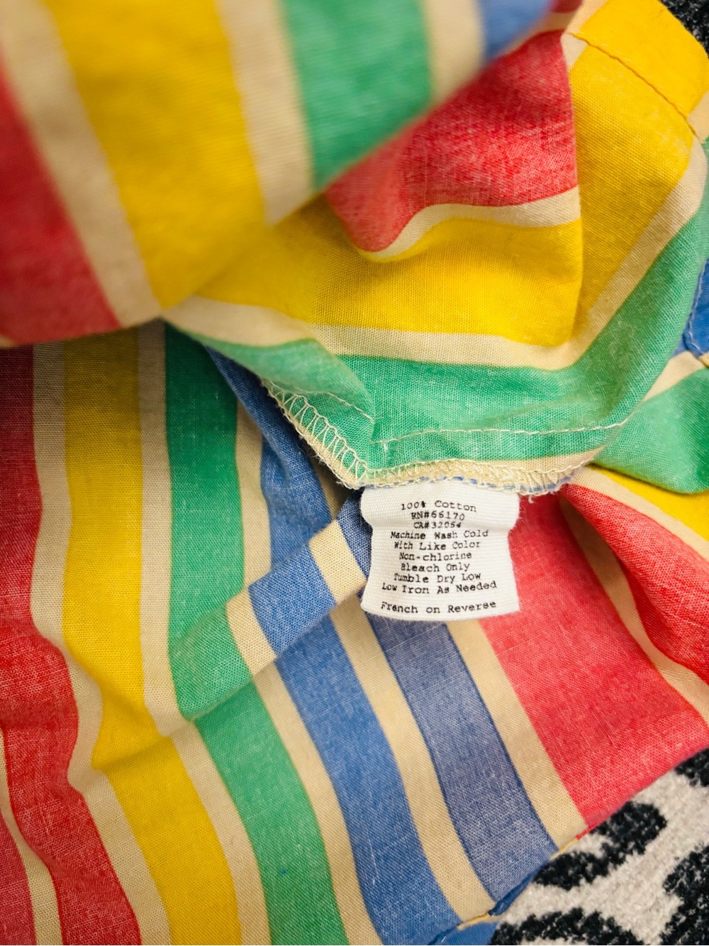 Vintage 70s Rainbow Dress - Picture 6 of 6